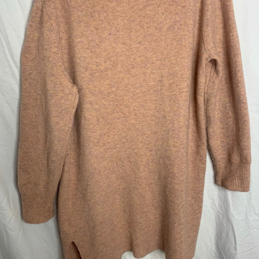 Madewell Kent Coziest Cardigan Alpaca Wool blend pink cardigan Medium - Picture 11 of 14